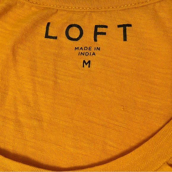 Ann Taylor Loft Cold Shoulder Long Sleeve Top Embroidered Tee Shirt - Picture 4 of 6